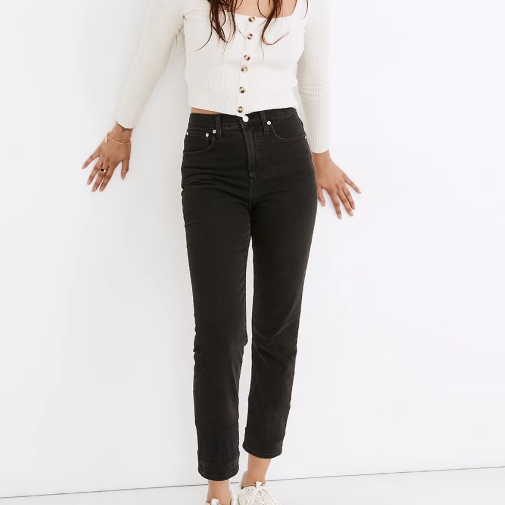 Madewell Classic Straight Jean in Lunar wash